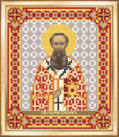 СБИ-074 Святой Григорий Богослов, Схема для вышивки бисером