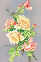 Т6 43 Ночная роза, Схема для вышивки бисером