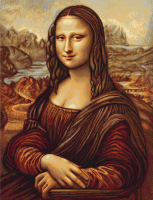 B416 Мона Лиза. Набор для вышивки крестом